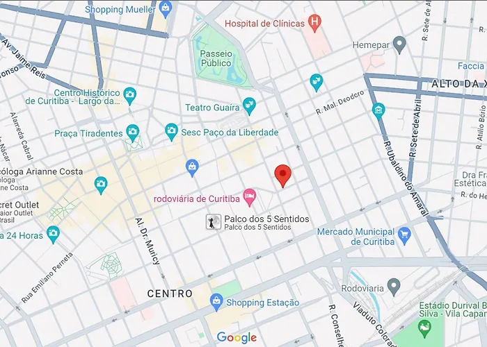 Estúdio no Centro de Curitiba